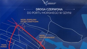 Droga Czerwona do portu morskiego w Gdyni. Ruszył pierwszy etap inwestycji