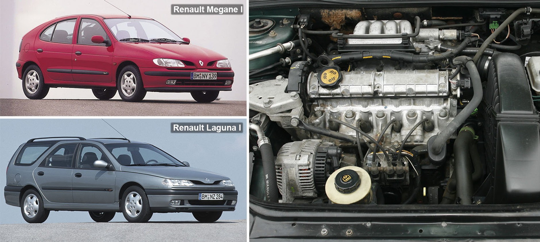 Mégane’a 2.0 można było kupić z „automatem”. Laguna 2.0 to jedna z najpopularniejszych wersji auta.