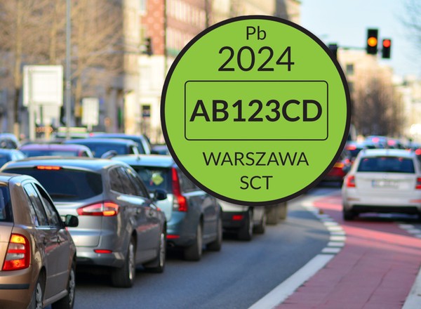 W Warszawie startuje Strefa Czystego Transportu. Które samochody potrzebują naklejki?