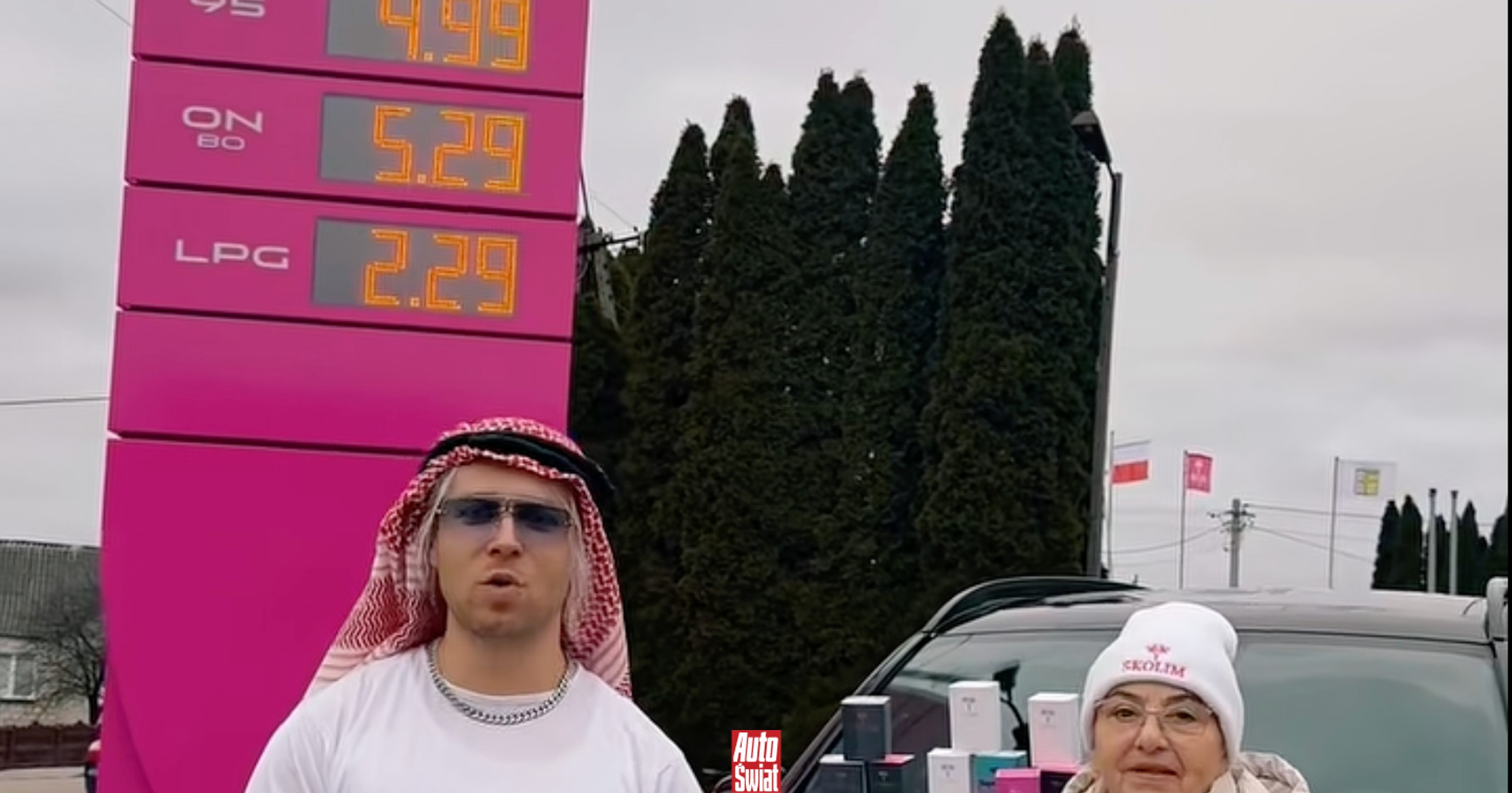 Skolim przebił nawet Tuska. Tam zatankujesz benzynę po 4,99 za litr!