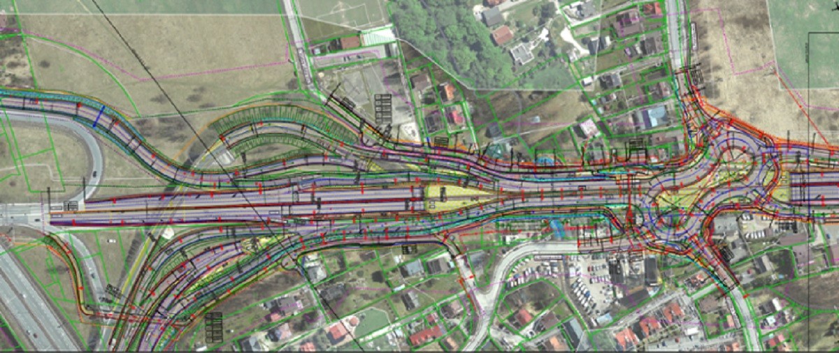 Projekt przebudowy węzła Kraków Południe