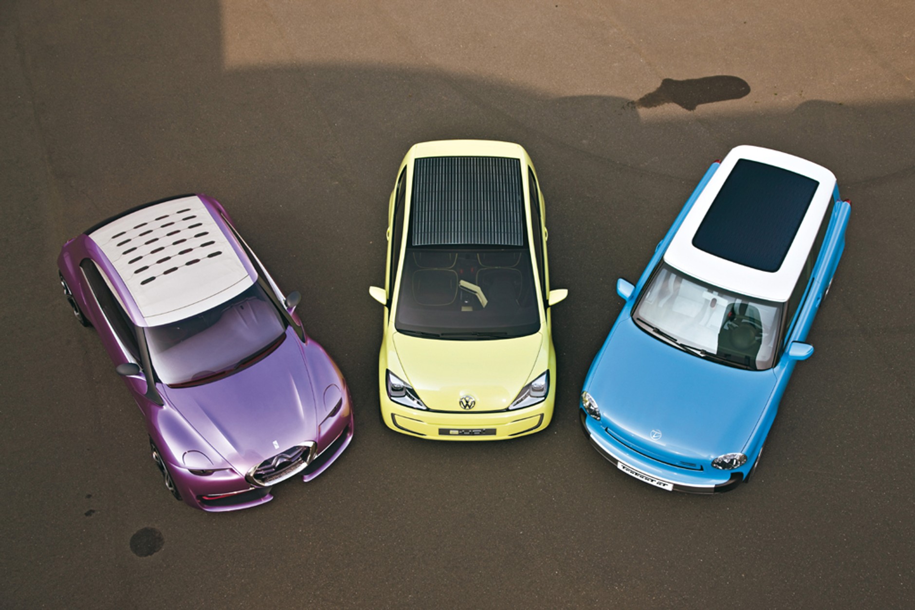 Citroen Revolte, Volkswagen E-Up, Trabant NT - Auta pod napięciem