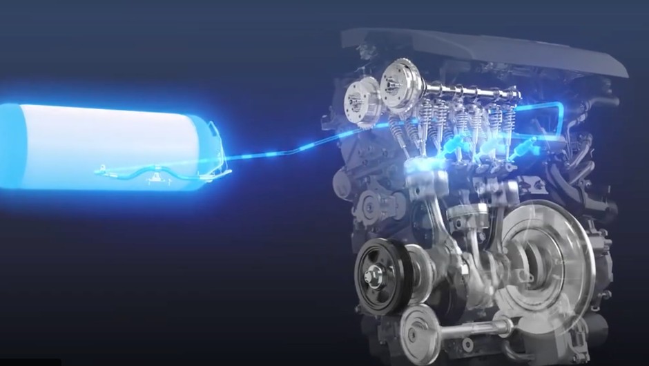 Toyota testuje silnik tłokowy na wodór