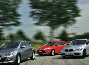 BMW 118i, Ford Focus i Opel Astra z mocnymi benzyniakami