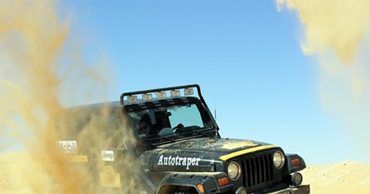 Mistrz 4x4 na piaskach Sahary