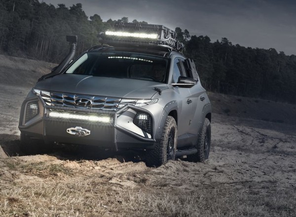 Hyundai stworzył terenową "Bestię" do filmu "Uncharted"