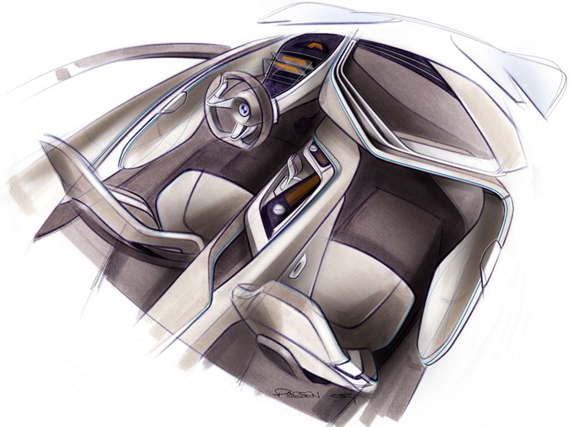 IAA Frankfurt 2009: BMW Vision EfficientDynamics