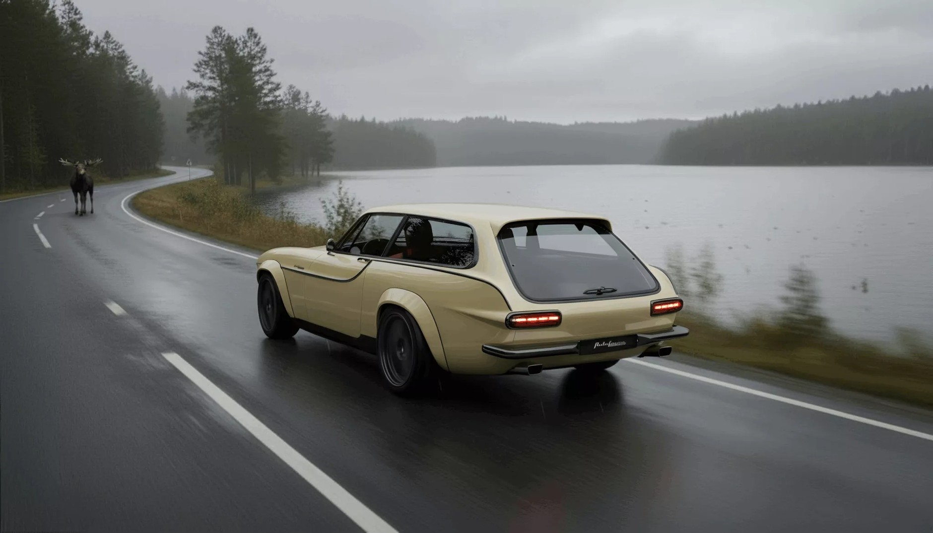 Restomod Volvo P1800ES Shooting Brake