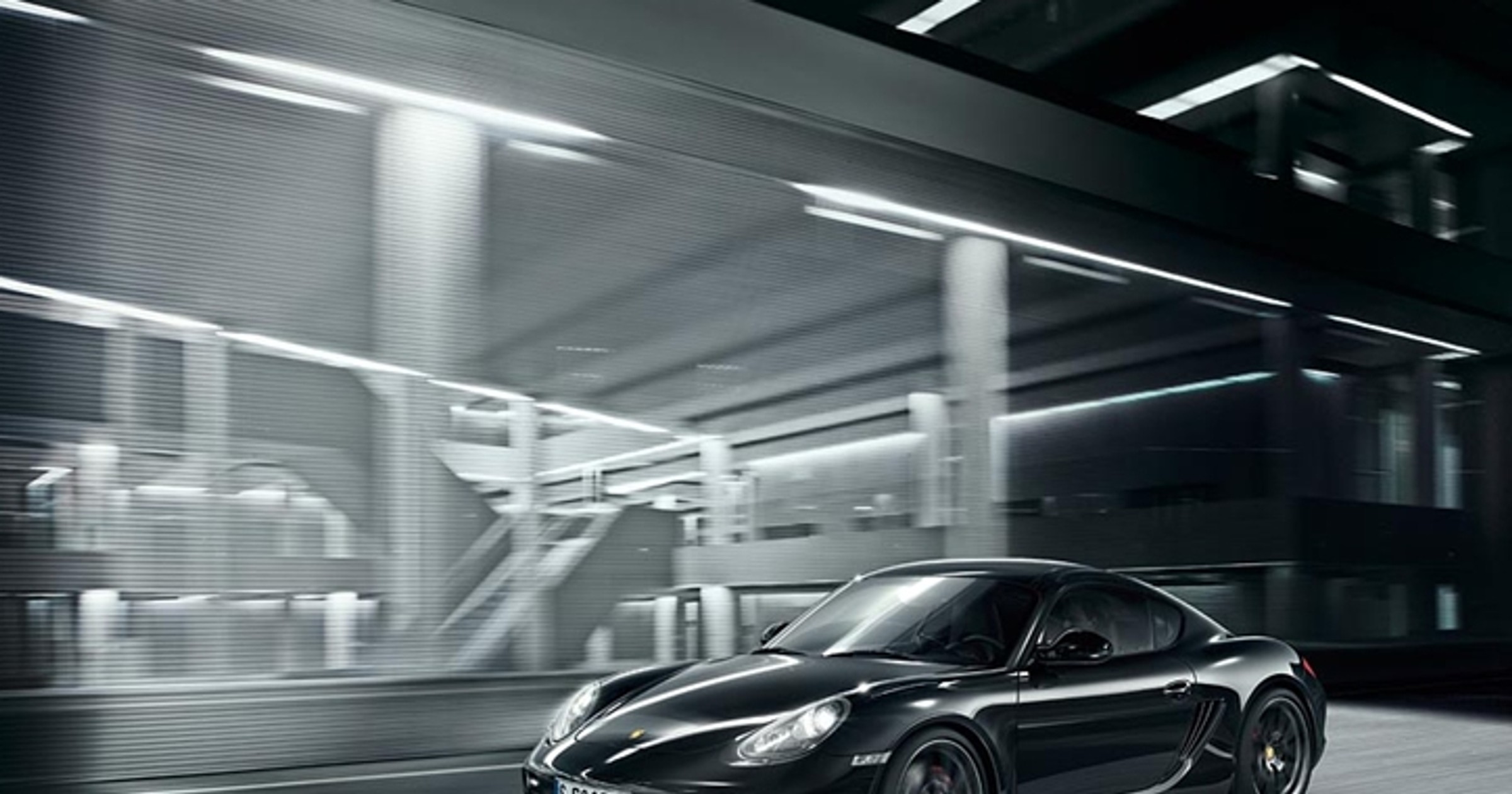 Porsche Cayman S Czarna Mamba