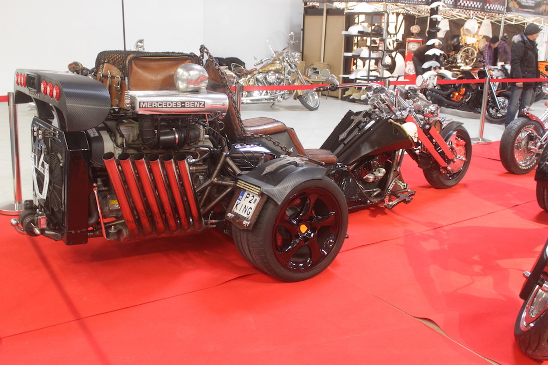 Wystawa motocykli w Nadarzynie – customy