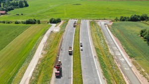 Droga S3: postęp prac na budowie, dwa tunele i Jumbo Jety