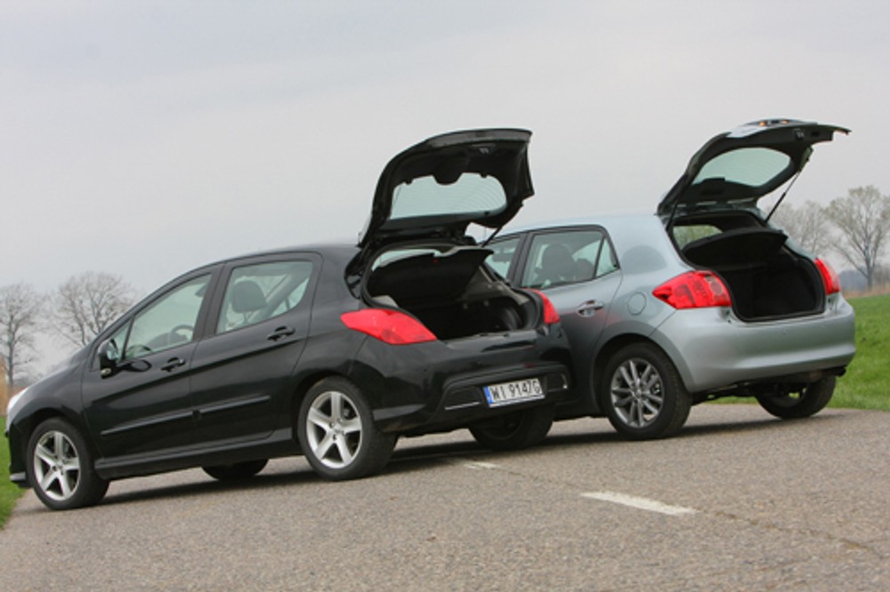 Peugeot 308 kontra Toyota Auris - Francuska kontrofensywa