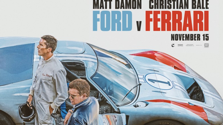 Plakat filmu Ford v Ferrari