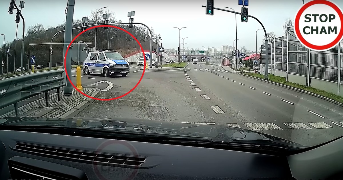 Co tu robi ten radiowóz? Skandaliczne zachowanie policjantów w Lublinie