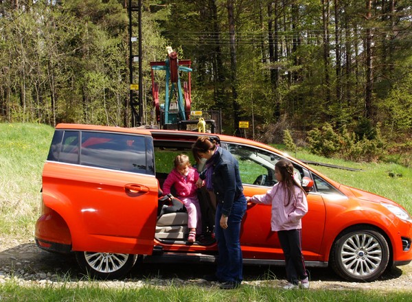 C-Maxem jedziemy z dziećmi w Bieszczady