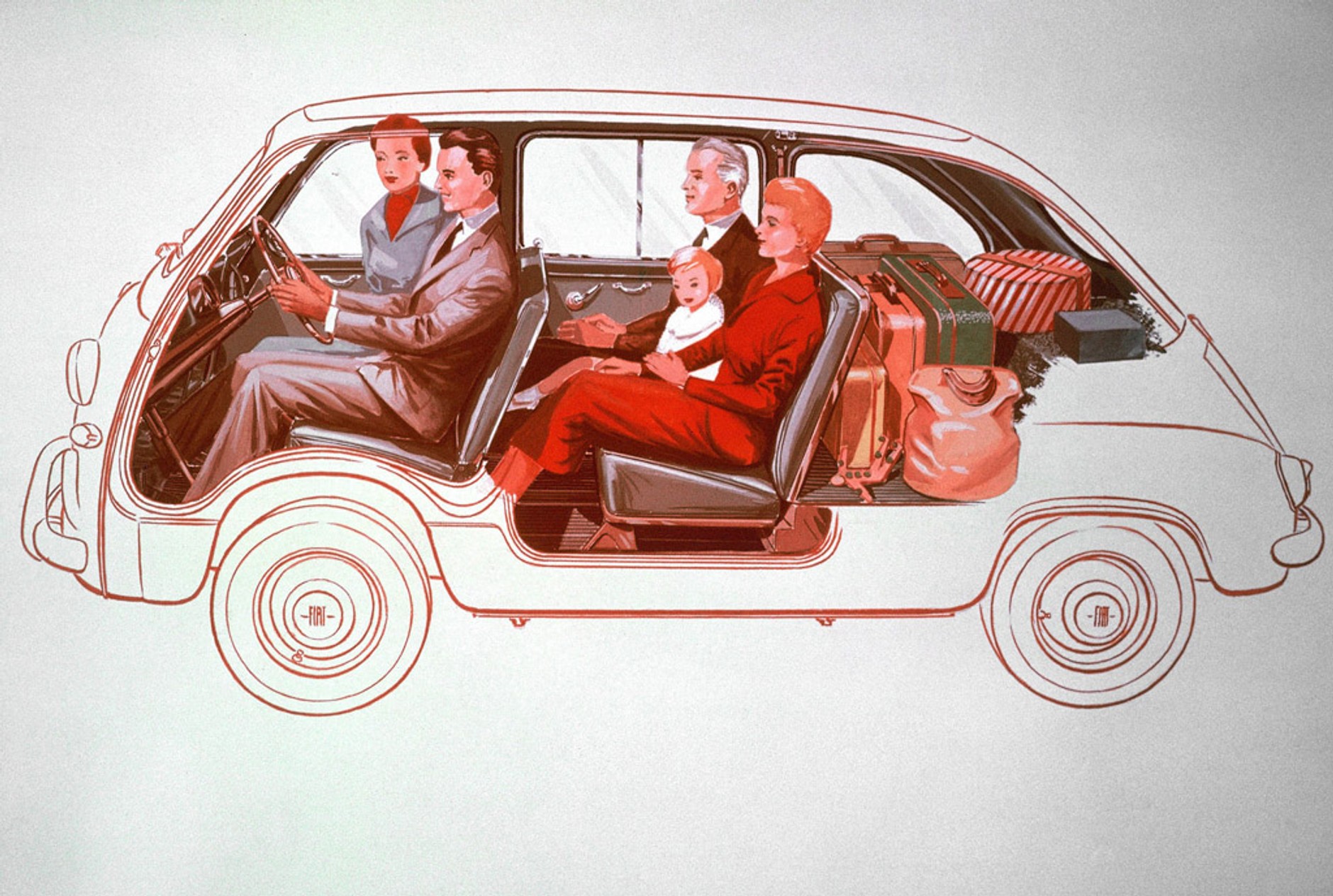 Fiat 600 Multipla: włoski mistrz przestrzeni