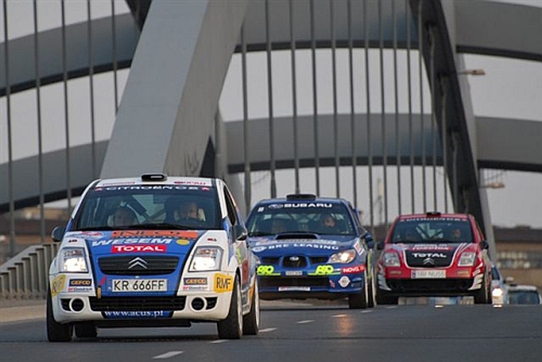 4 Rajd Subaru - rozgrywka zakończona przed czasem