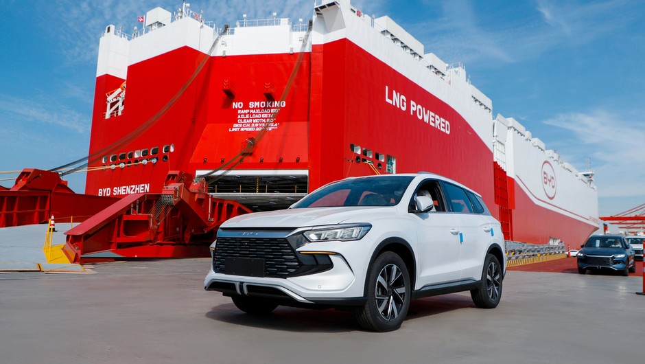 Nowy samochodowiec BYD Shenzhen