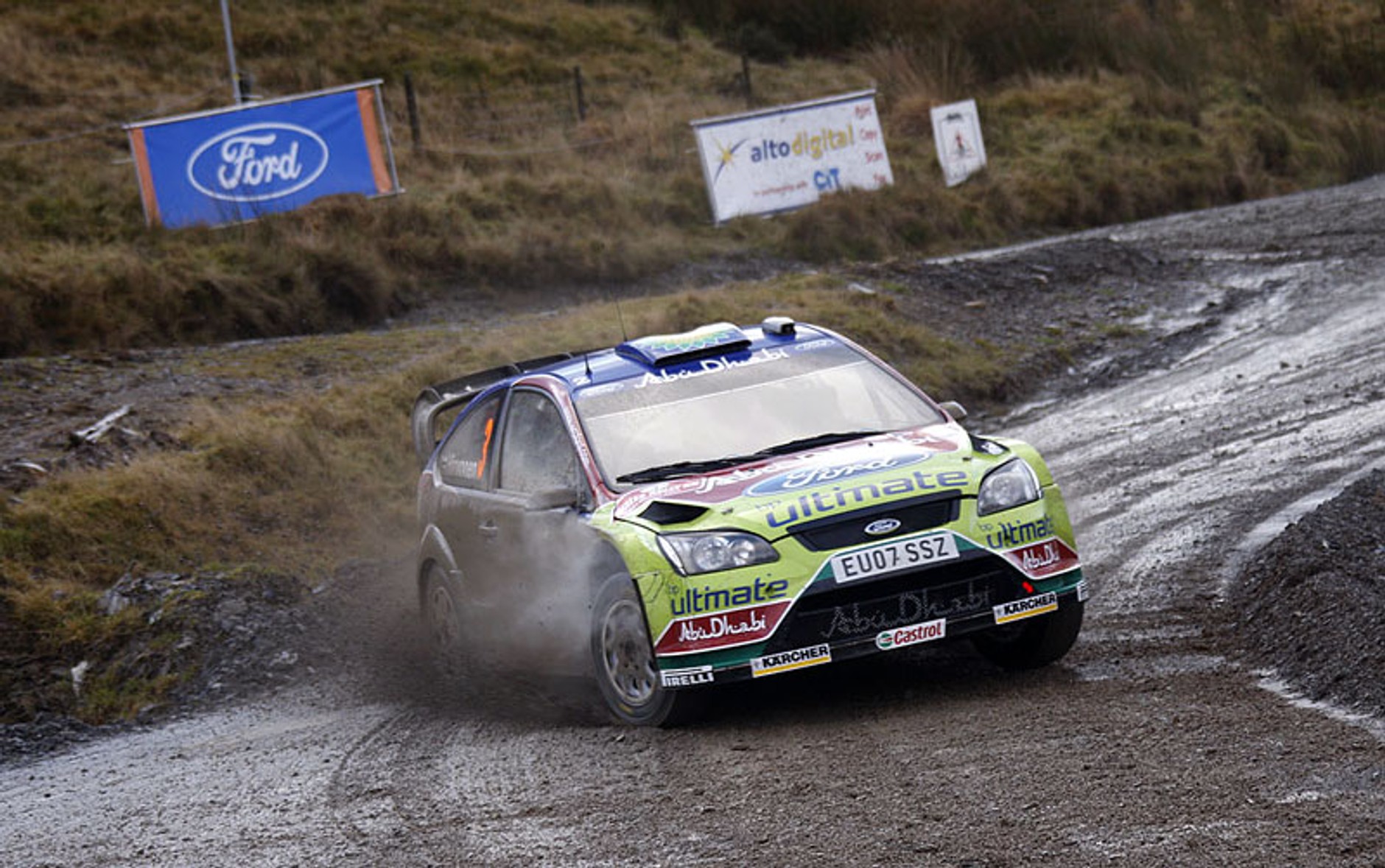 Rajd Wielkiej Brytanii 2008: fotogaleria Rallyworld©Willy Weyens