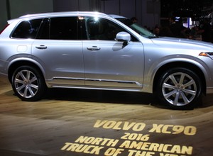 Volvo XC90 docenione przez Amerykanów (Detroit 2016)