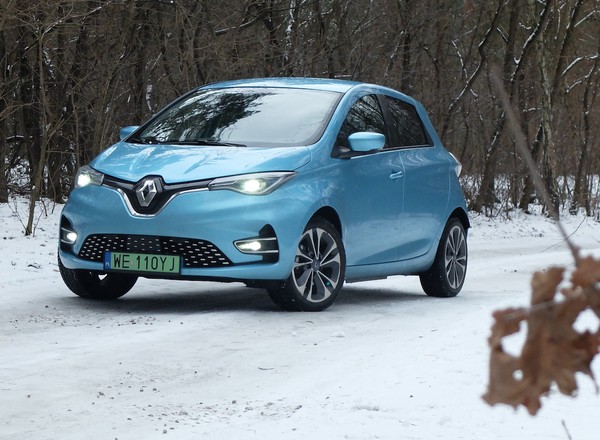 Test Renault ZOE – mróz zmroził i nas, i... naszego elektryka!