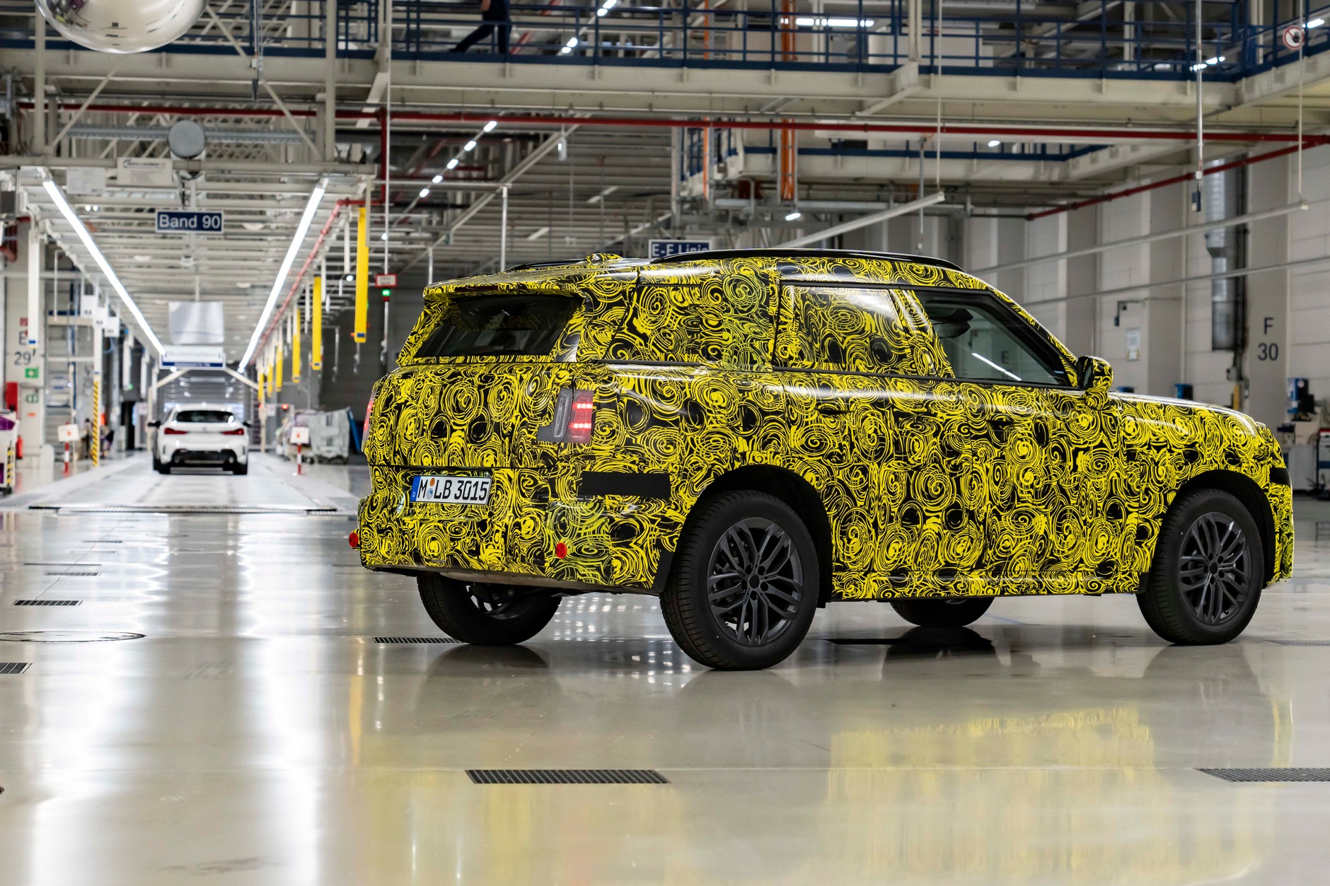 Mini Countryman w fabryce BMW Group w Lipsku