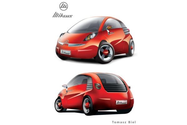 Mikrus w wersji hatchback, autor Tomasz Biel