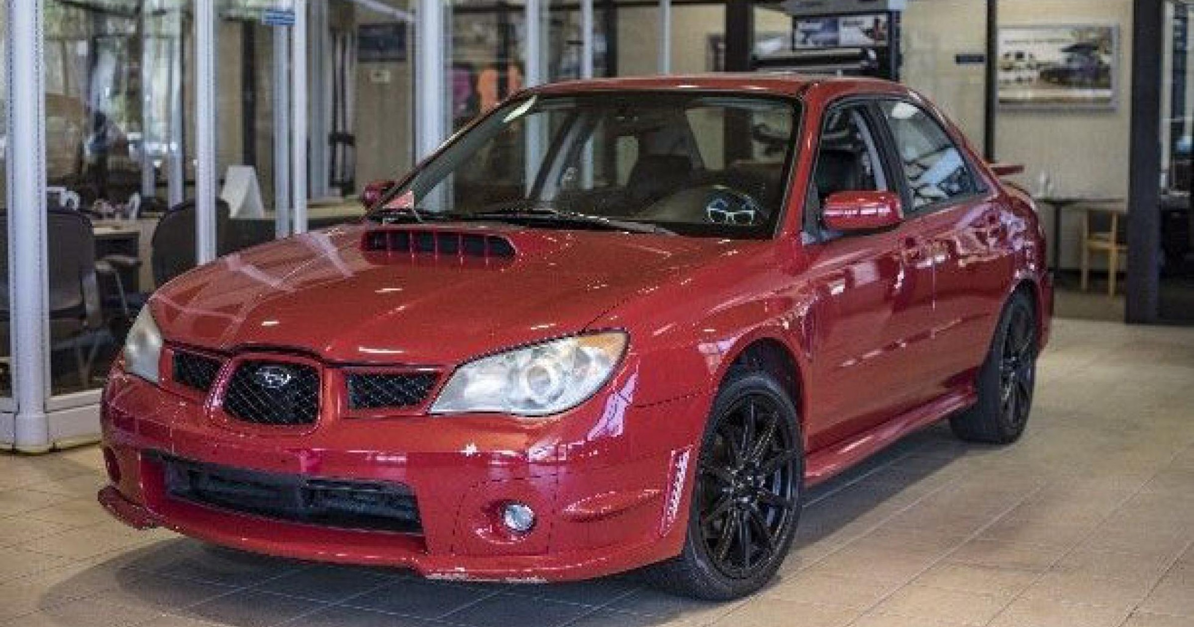 Ciekawostka z ogłoszenia: Subaru Impreza WRX z Baby Driver