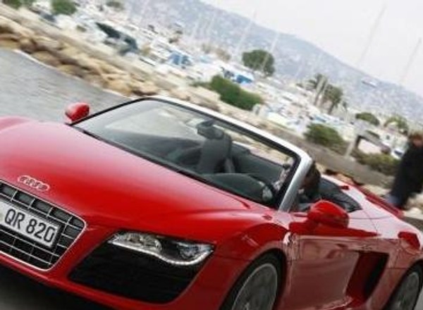 Audi R8 Spyder - supercabrio na wiosnę cz.1