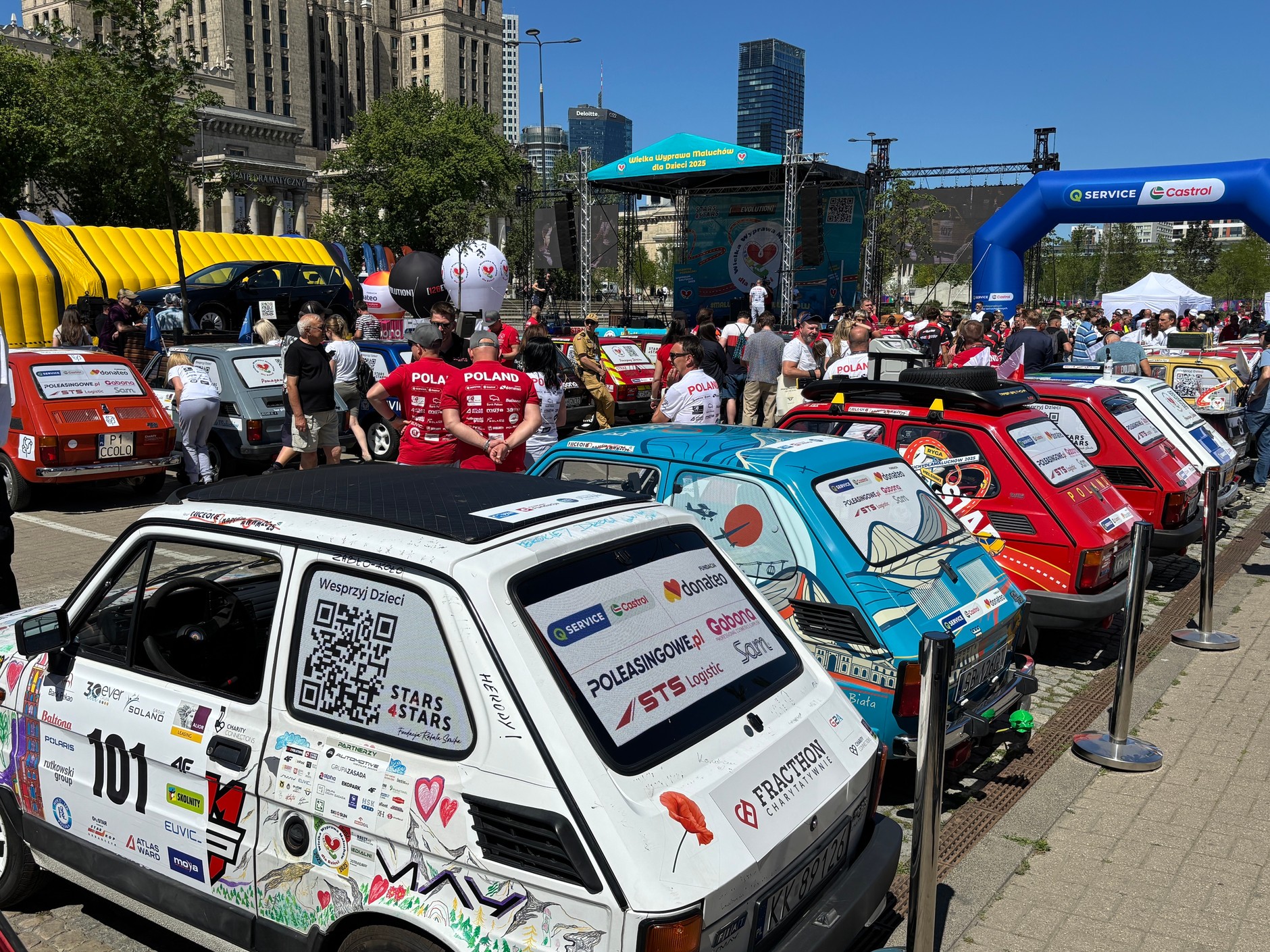 Wielka Wyprawa Maluchów 2025: start w Warszawie