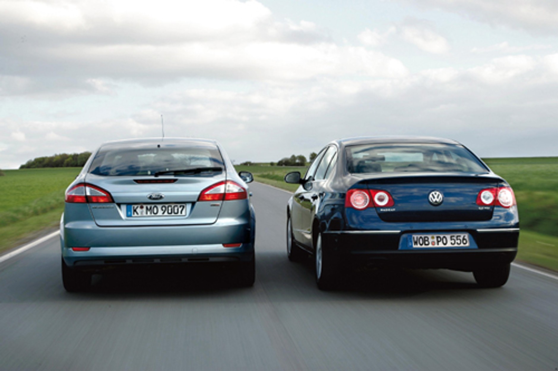 Ford Mondeo 2.0 TDCI kontra VW Passat 2.0 TDi - Ford wyprzedzi Volkswagena?