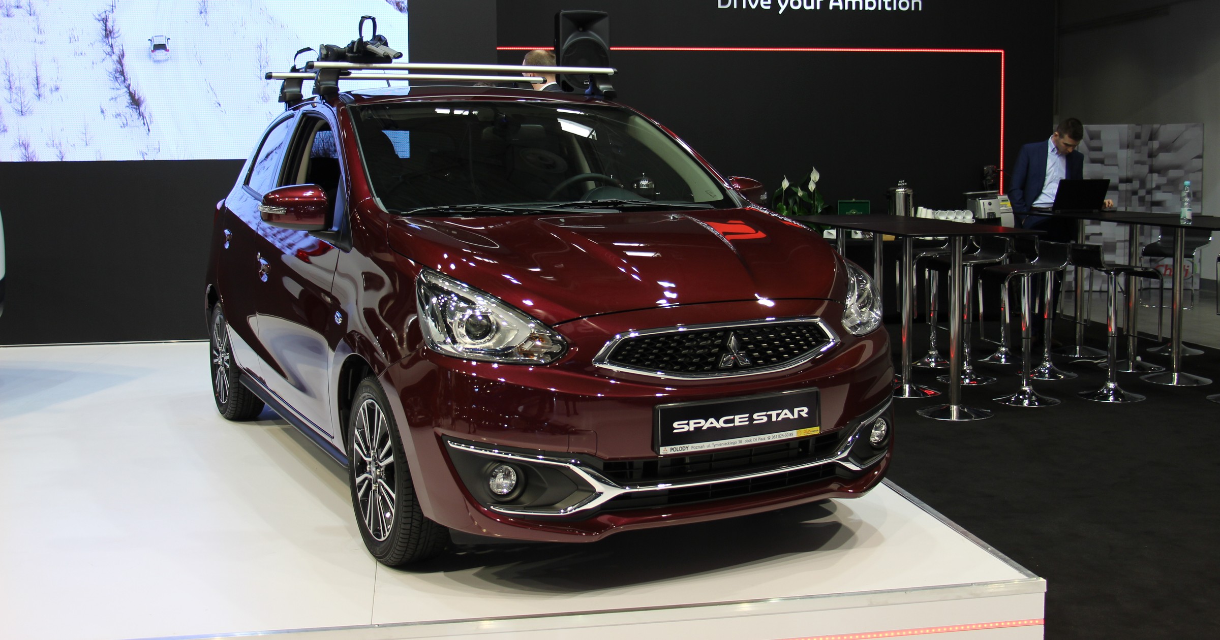 Mitsubishi Space Star podczas Poznań Motor Show