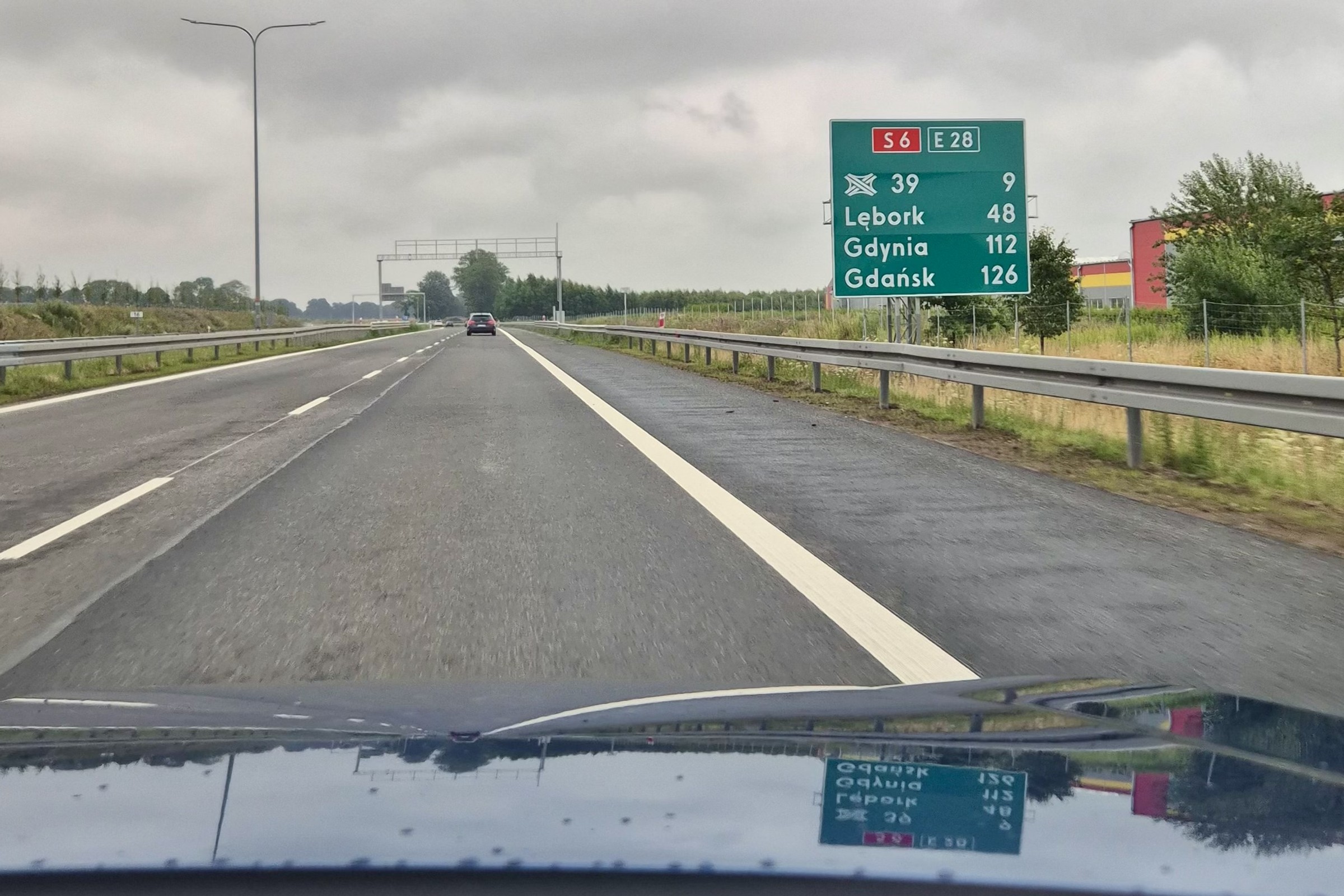Ze Słupska do granic Trójmiasta w nieco ponad godzinę. Jechałem nową S6