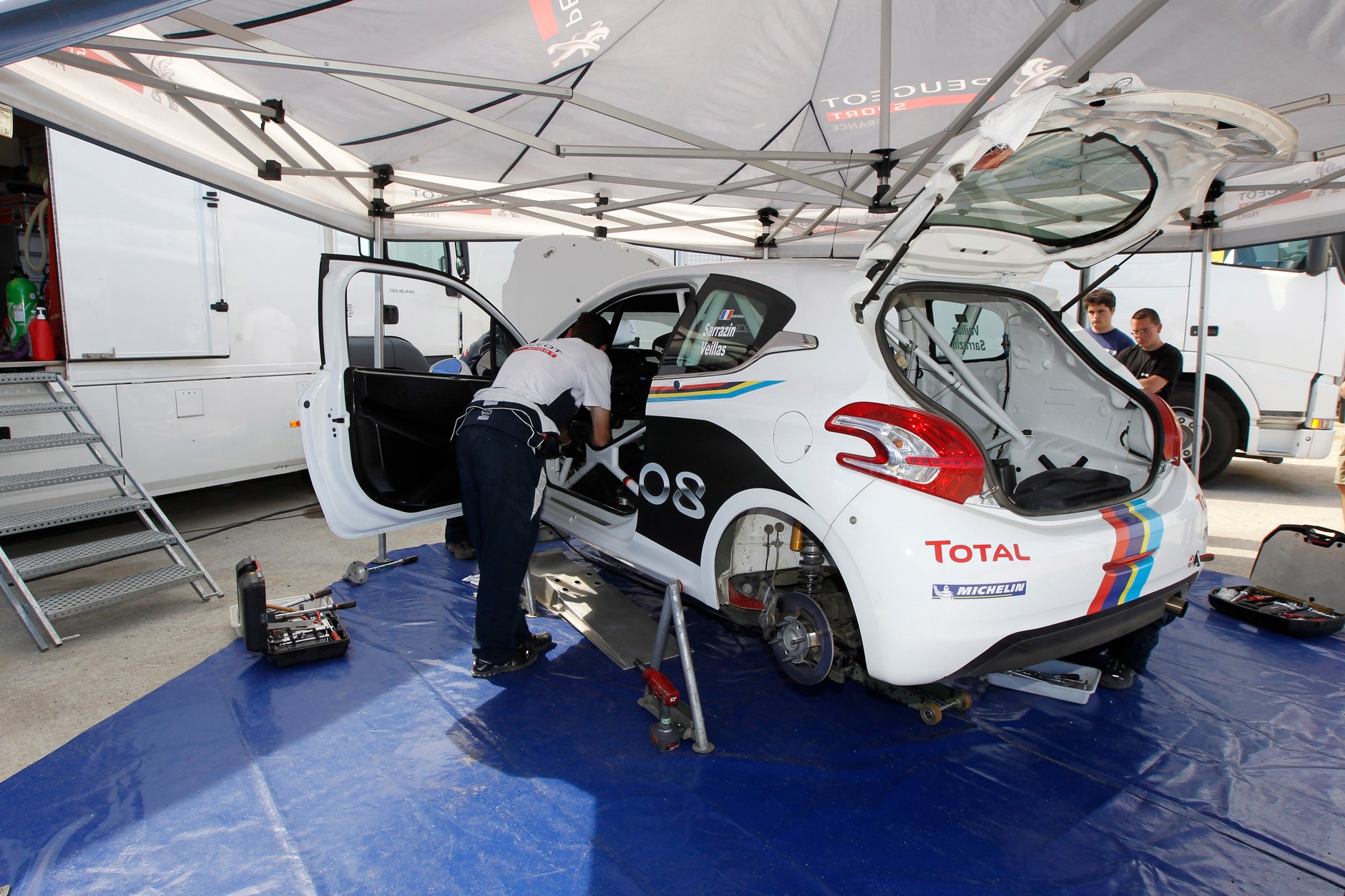 Peugeot 208 R2 na Ulster Rally
