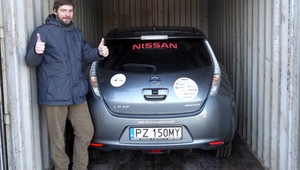 Polak wyruszył na pierwszą w historii wyprawę samochodem elektrycznym przez Afrykę