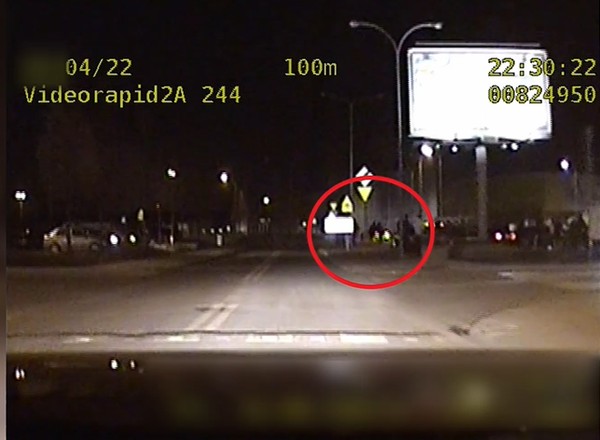 Pomylił skrzyżowanie z torem wyścigowym. Nie wiedział, że wszystko widzi policja