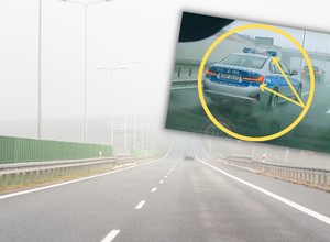 Radiowóz próbował wymusić pierwszeństwo? Policjanci nie wiedzieli, że wszystko się nagrało