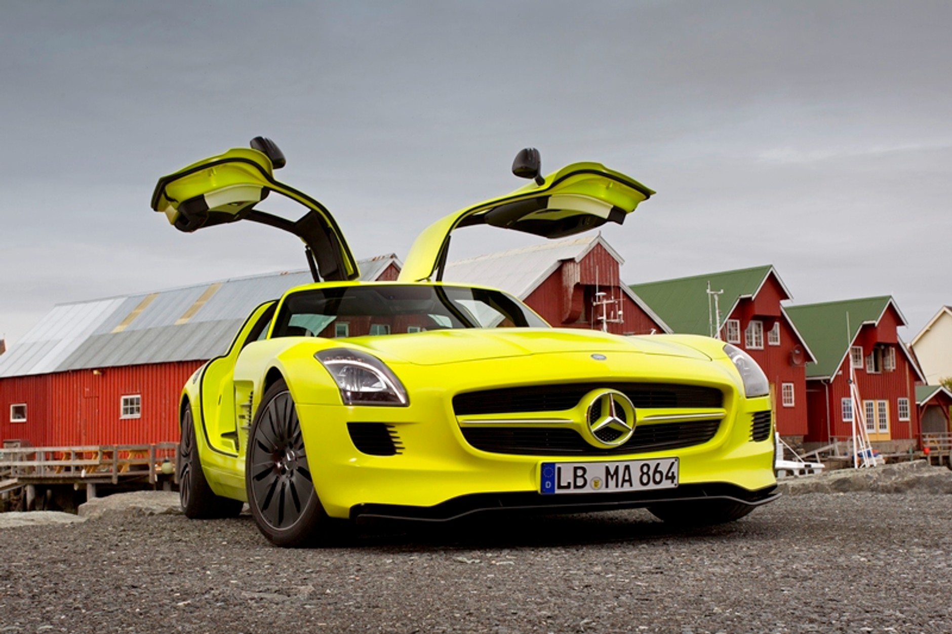Mercedes SLS AMG E-Cell – z e-pięknem trzeba obcować