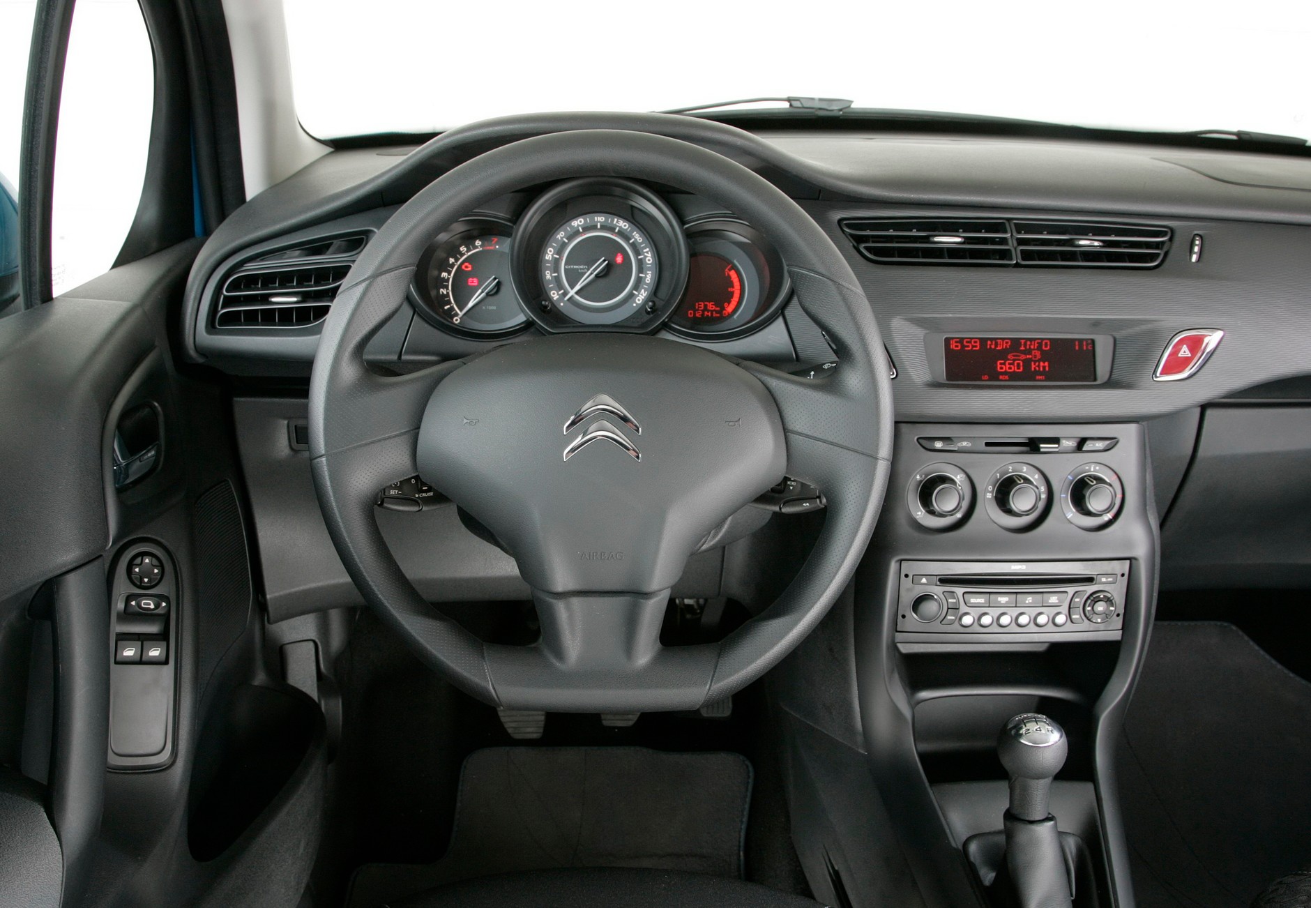 Citroën C3 II (od 2009 r.) - wnętrze