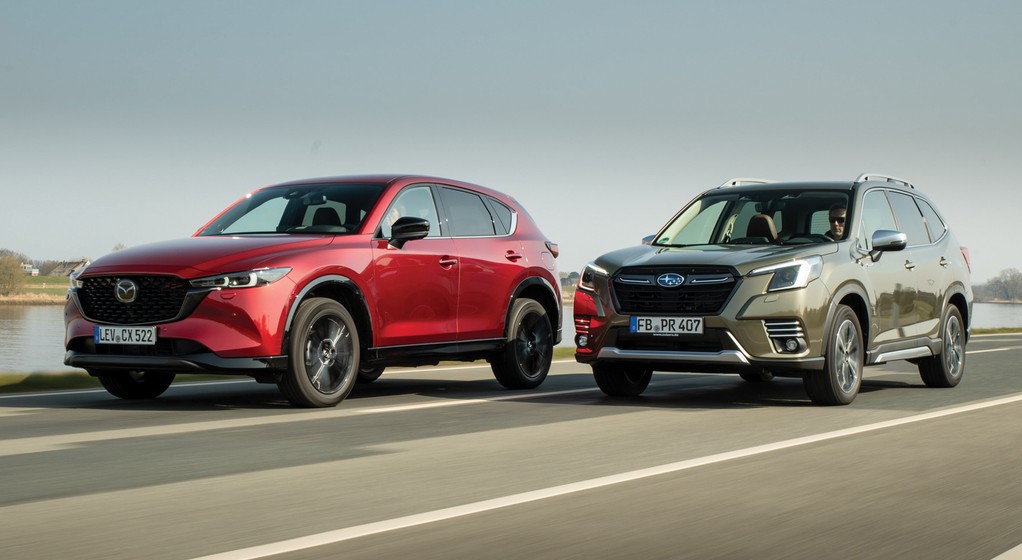 Mazda CX-5 i Subaru Forester - porównanie
