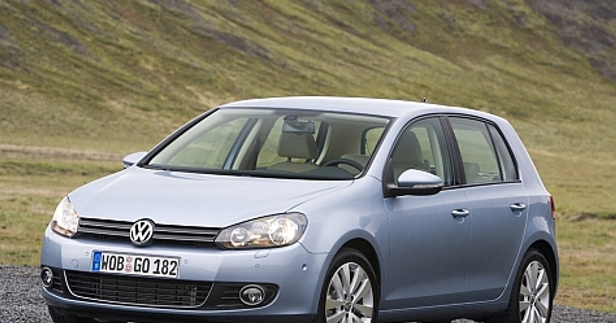 Golf VI - auto ze złotą kierownicą