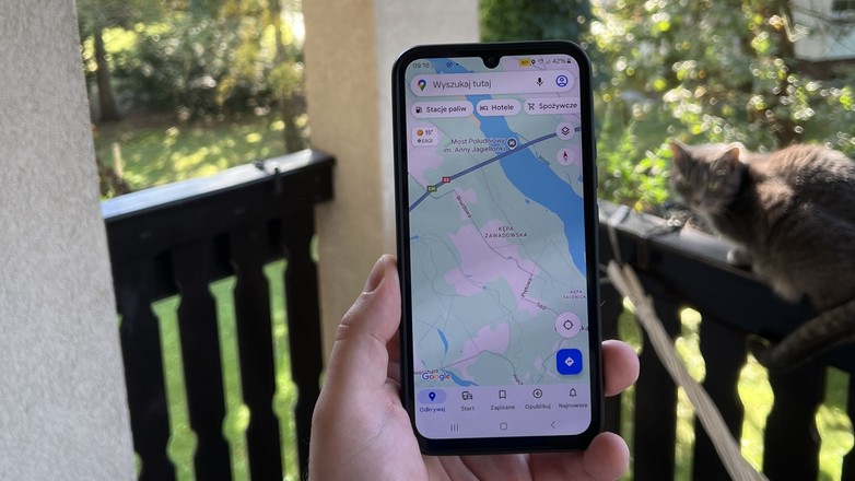 Nawigacja Google Maps (zdjęcie ilustracyjne)