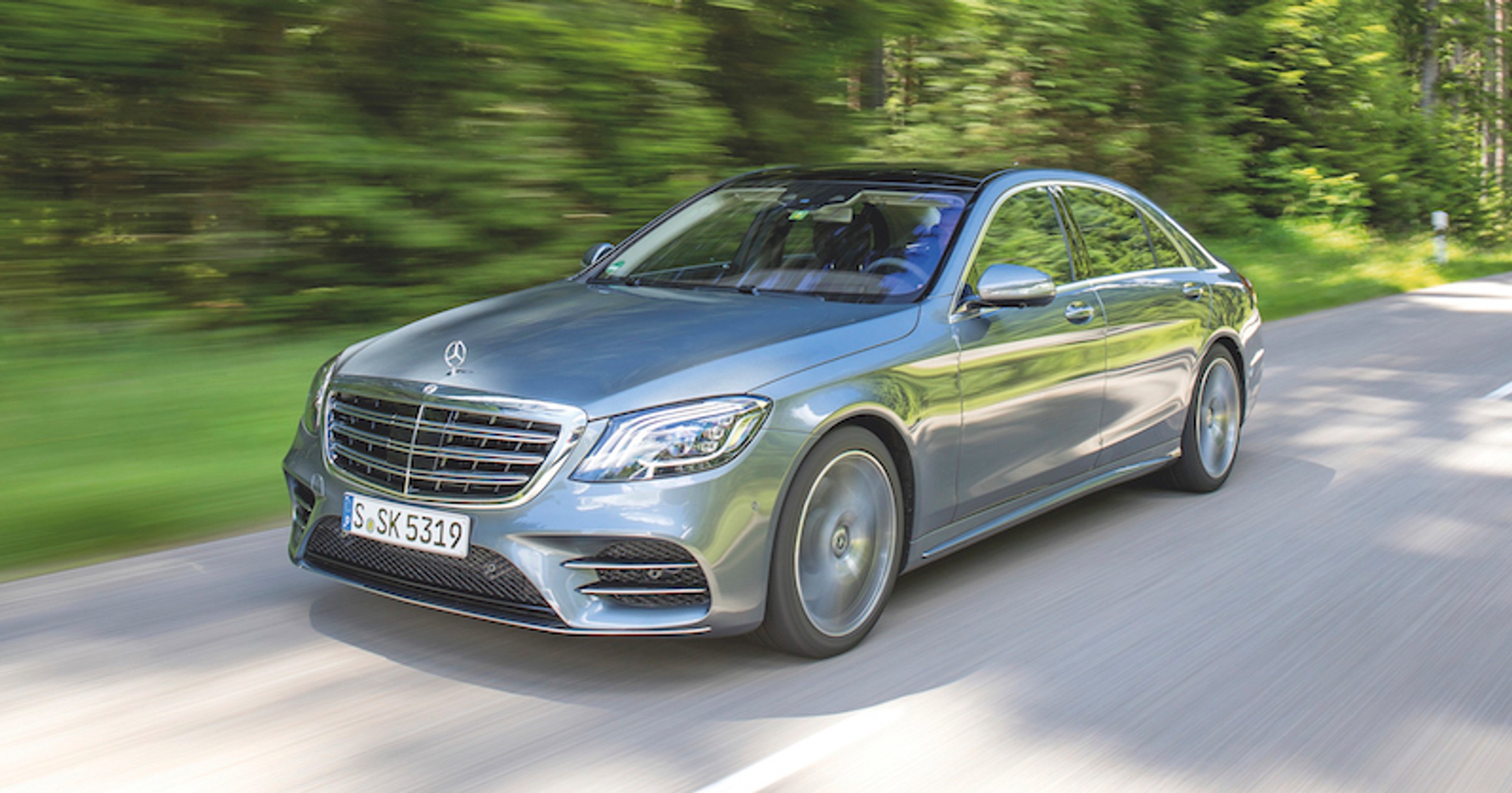 Mercedes klasy S po liftingu