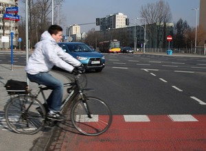 Wpadło kilkuset rowerzystów. Policja mówi, za co wystawia im mandaty