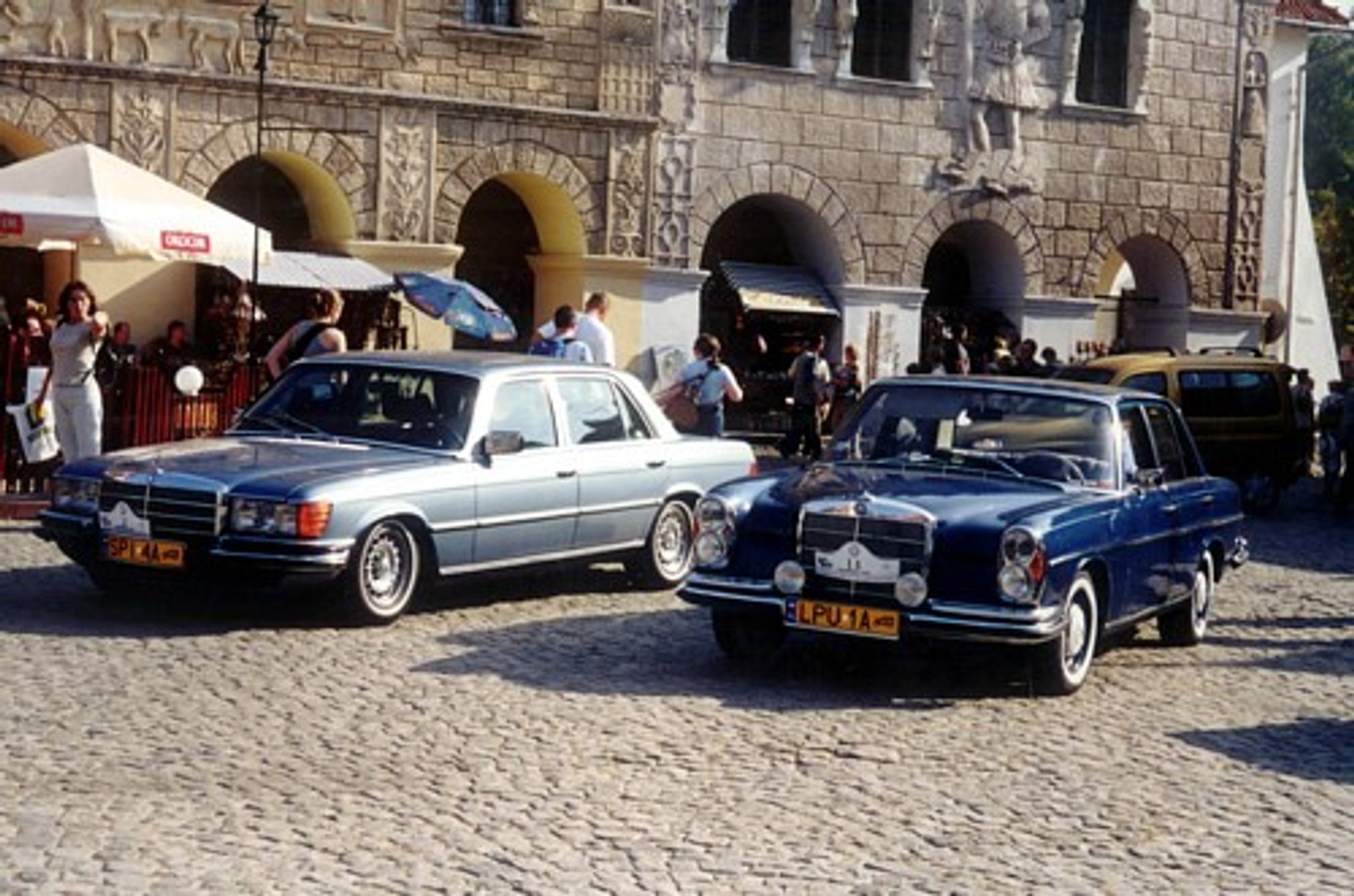 Mercedesy w Kazimierzu