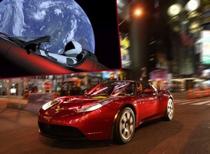 Wystrzelona w kosmos Tesla Roadster może spaść na Ziemię. Znamy ryzyko