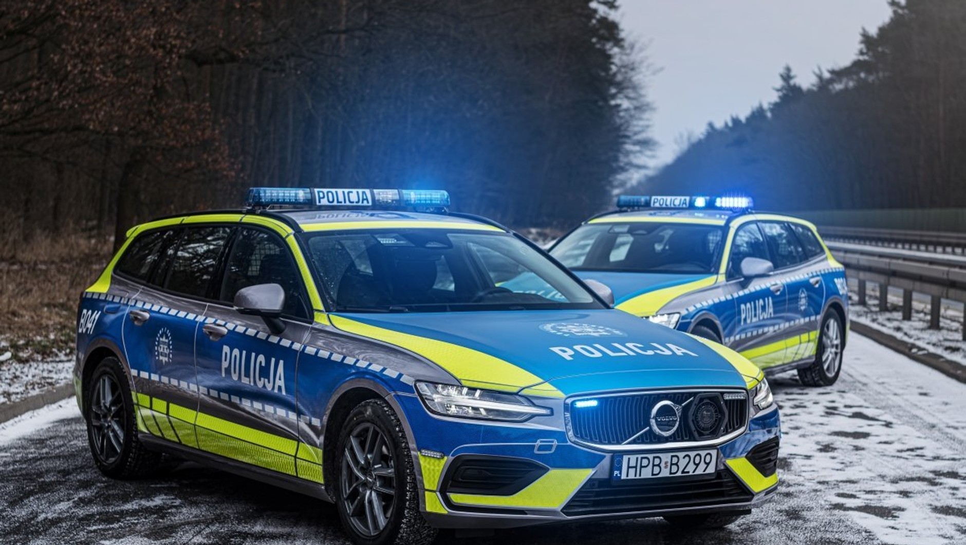 Policyjne Volvo V60