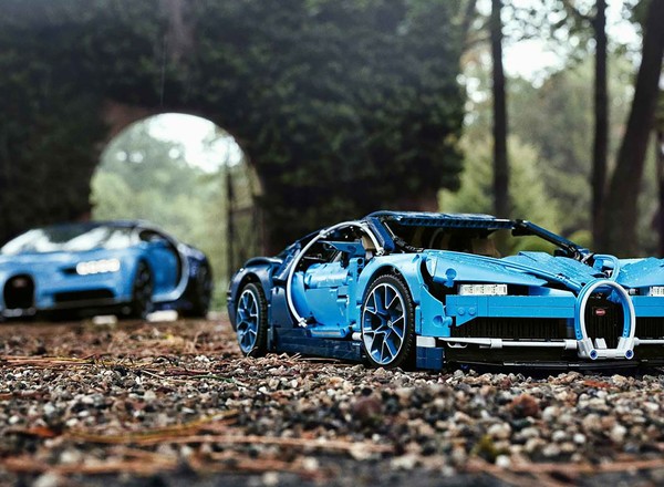 Bugatti Chiron - połączenie sztuki, inżynierii i klocków