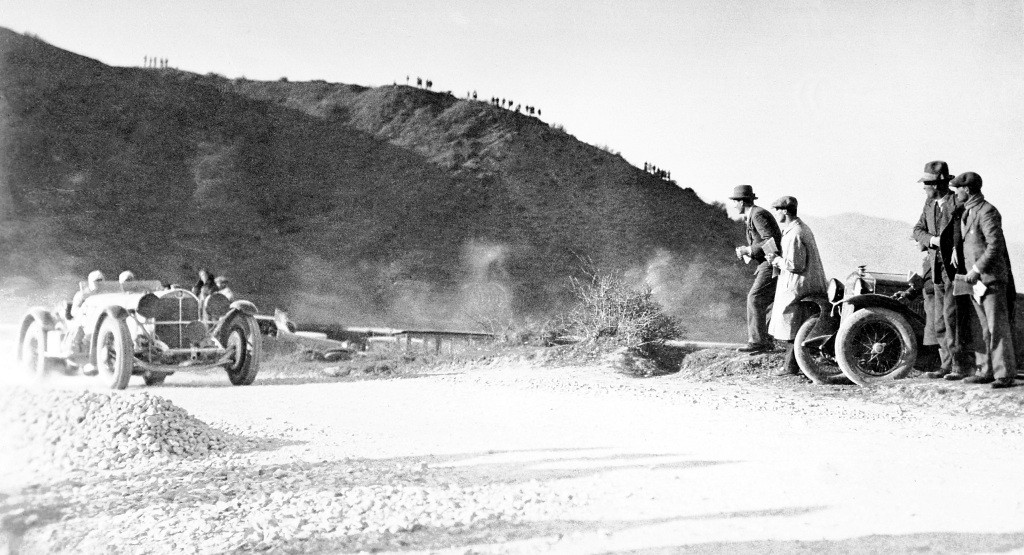 Caracciola i Mille Miglia 1931