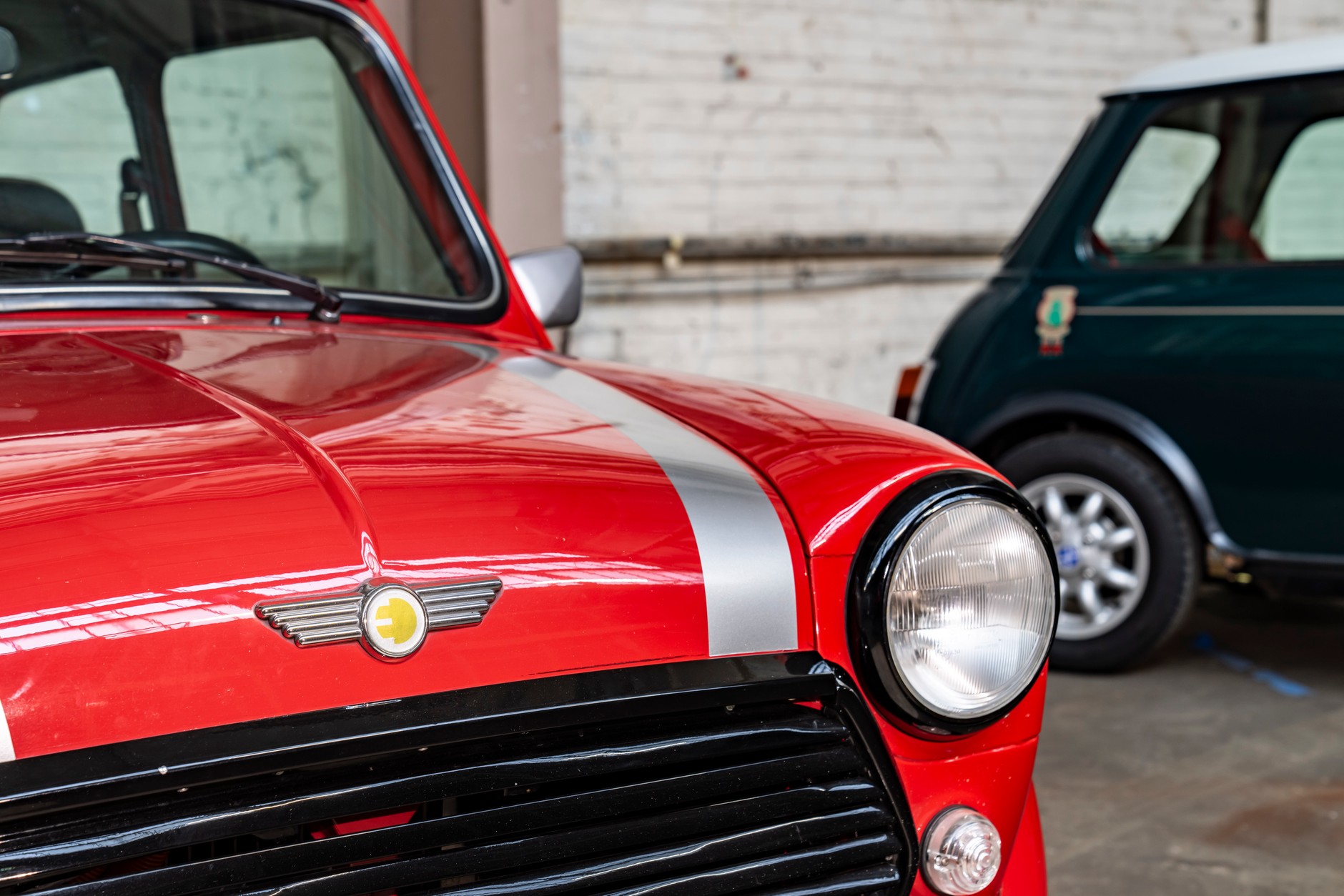 Klasyczne Mini z napędem elektrycznym